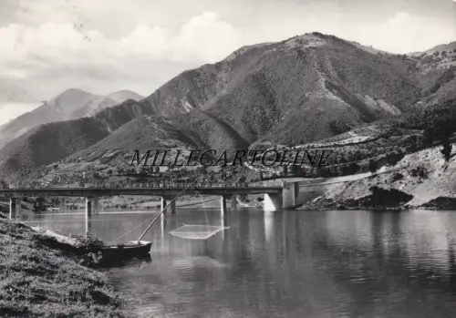 S. LORENZO SUL LAGO - Fiastra: Twiluscolo sul Lago 1957