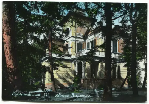 CROCEFIESCHI (GENUA), HOTEL BORGONUOVO, 60ER JAHRE MAX FRÜHE 70er Jahre