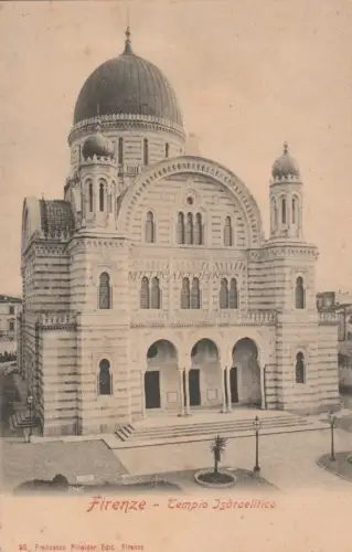 FLORENZ - Israelitischer Tempel Jüdische Synagoge