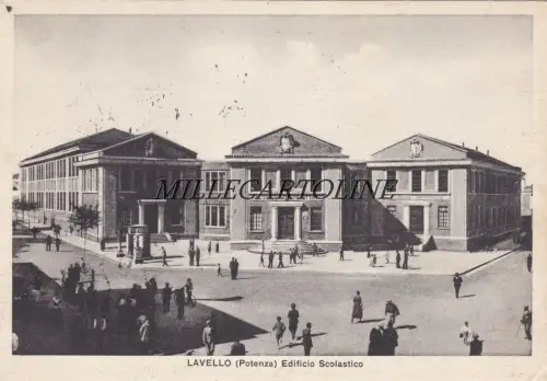 WASCHBECKEN: Schulgebäude 1957