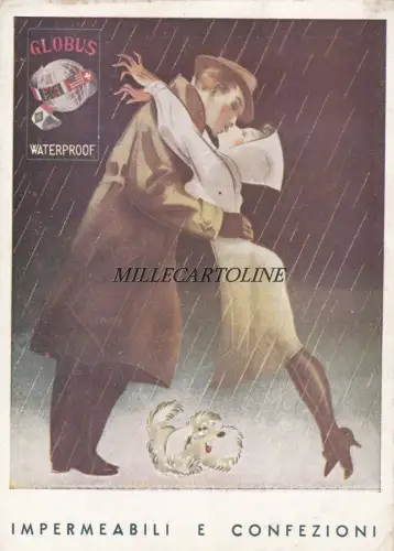Werbung Globus waterproof - Regenmäntel und Verpackungen - Turin