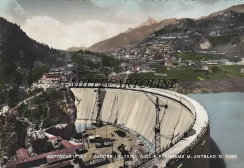 SOTTOCASTELLO - Cadore: Staudamm und Panorama M. Antelao