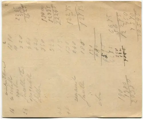 TURIN, SERAFINA BARBERIS, ROBES ET CONFECTIONS, WERBEKARTON