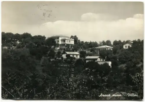 ARICCIA NOVA, Villini, 1958