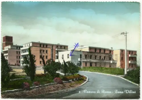 CESANO DI ROMA, Zona Villini, 1963