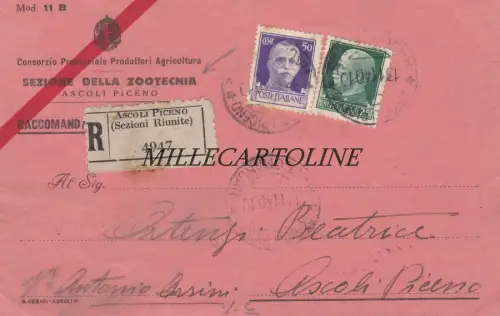 ASCOLI PICENO: Kopf Consorzio Prov. Landwirte - Sez. Tierzucht