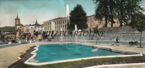 ASCOLI PICENO: Fontana del Viale A. De Gasperi (Minikarte) 1964