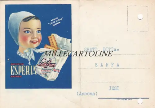 ANCONA: Buttermilch ESPERIA 1956