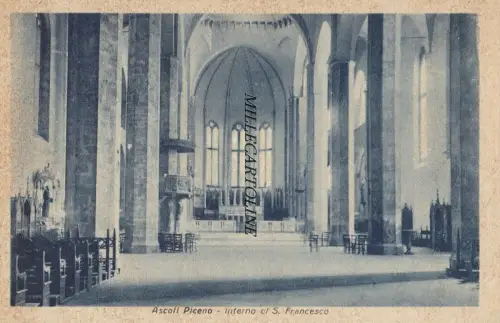 ASCOLI PICENO: Interno al S. Francesco