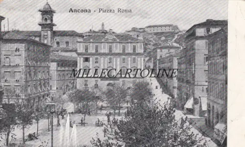 ANCONA: Piazza Roma 1910