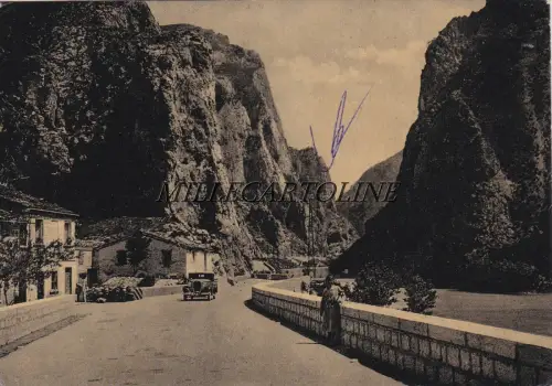 CAGLI: Passo del Furlo 1955