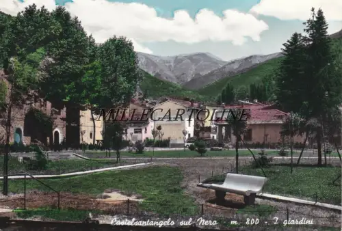 CASTELSANTANGELO sul NERA: I Giardini 1965
