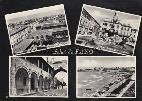 FANO: Gruss aus - 4 Ansichten 1957