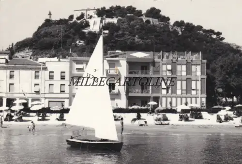 CUPRA MARITTIMA: Pension Jesus vom Meer aus gesehen 1969