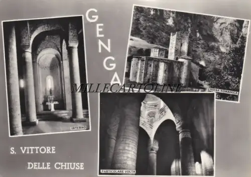 GENGA: S. Vittore delle Chiuse - 3 Ansichten