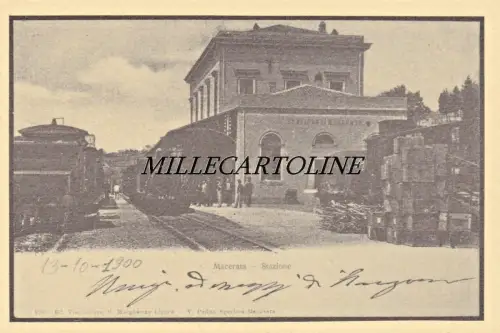 MAZERIERT: Bahnhof - (Nachdruck bei Anlass der Bandpräsentation von N. Zuccari)