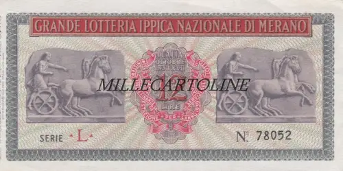 NATIONALLOTTERIE MERAN L.12 1939