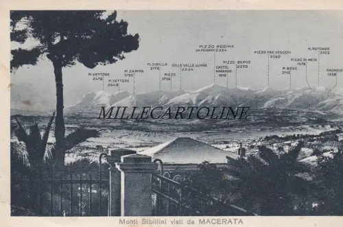 MAZERIERT: Die Sibillini-Berge, die sie umgeben