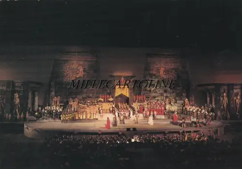 MAZERIERT: Arena Sferisterio - Opernsaison Juli 1973 - Aida