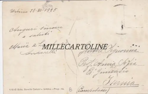 URBINO: Panorama 1925