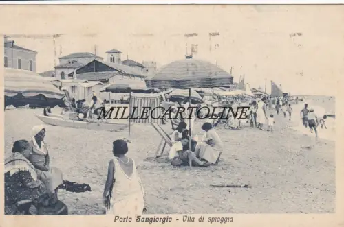 PORTO S. GIOGIO: Strandleben 1934