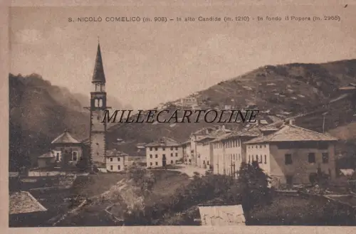 St. NICOLO' COMELICO: Oben Candide unten das Popera