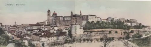 URBINO: Doppelkarte - Panorama