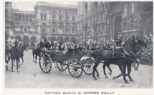 Werbung: Patentierte Kelly Kutschenreifen