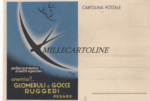 Medizinische Werbung Ruggeri - Pesaro (Rondini) dis. Mingozzi