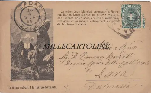 von ROM nach ZARA: Bitte eines Priesters um Opfergaben zur Erlösung...1896