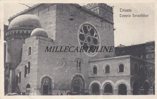 TRIEST: Synagoge, Israelitischer Tempel - Aufl. E.I.G.F.  1924