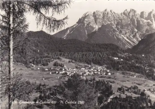 LORENZAGO - M. Cridola 1957