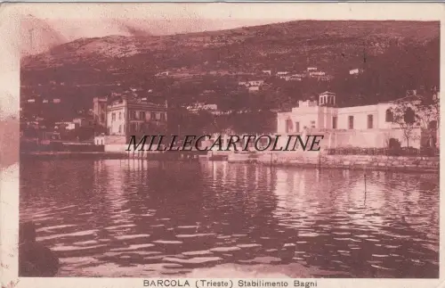 TRIEST - BARCOLA: Estabimento Bagni 1925