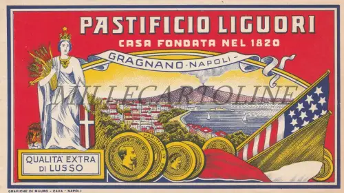 PASTIFICIO LIGUORI GRAGNANO NAPOLI - Pasta Label
