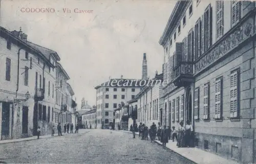 CODOGNO - Via Cavour 1913