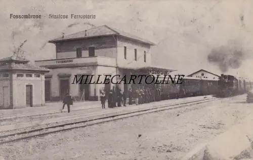 FOSSOMBRONE: Bahnhof 1921
