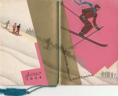 SIRIEN - Kalender Duftalmanach 1934 Die Freuden der Berge