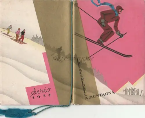 SIRIO - Duftalmanach Kalender 1934 Die Freuden der Berge