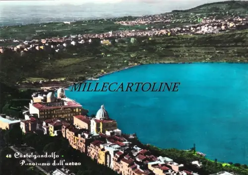 CASTELGANDOLFO: Panorama aus dem Flugzeug