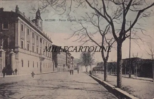 AVEZZANO: Piazza Torlonia - Ostseite 1907