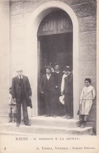 * RIESE - Il Bürgermeister e la Junta - A.Tivoli, Venezia 1900