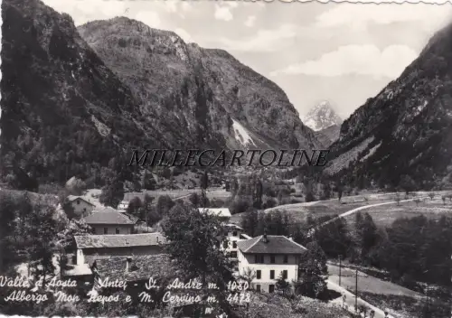 ANTEY - St. ANDRE: Albergo Mon Repos e M. Cervino 1960
