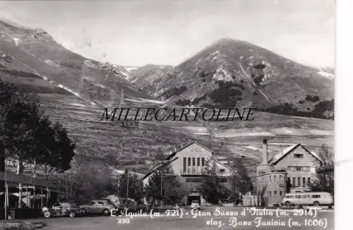 L'AQUILA - ASSERGI: Basisstation Seilbahn 1960