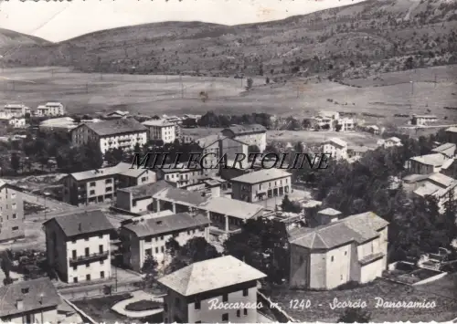 ROCCARASO: Panoramablick 1955