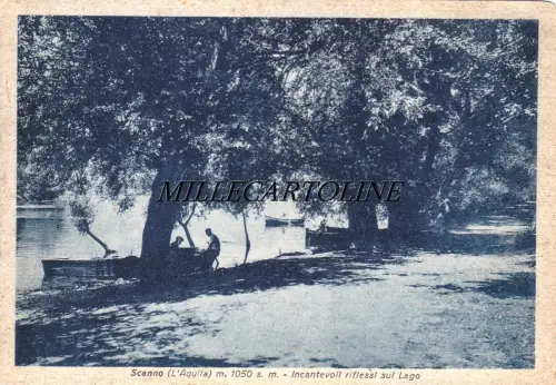 SCANNO: Bezaubernde Reflexe am See 1950