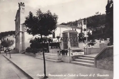 CASOLI: Gefallenenkmal und Tempel der Heiligen Reparatur 1967