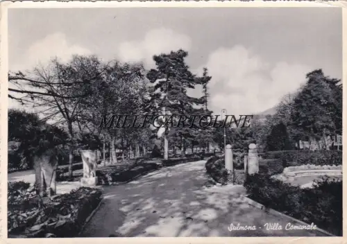 SULMONA: Villa Comunale 1955
