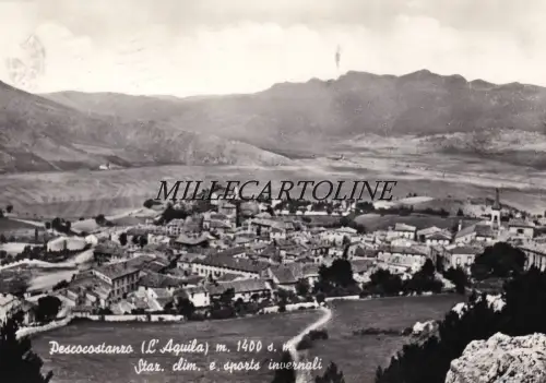 PESCOCOSTANZO: Panorama 1957