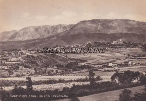 S. DANIELE DEL FRIULI: Panorama 1950