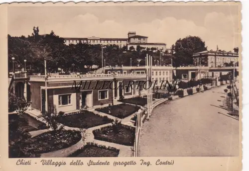 CHIETI: Studentendorf, Projekt Ing. CONTRI 1958
